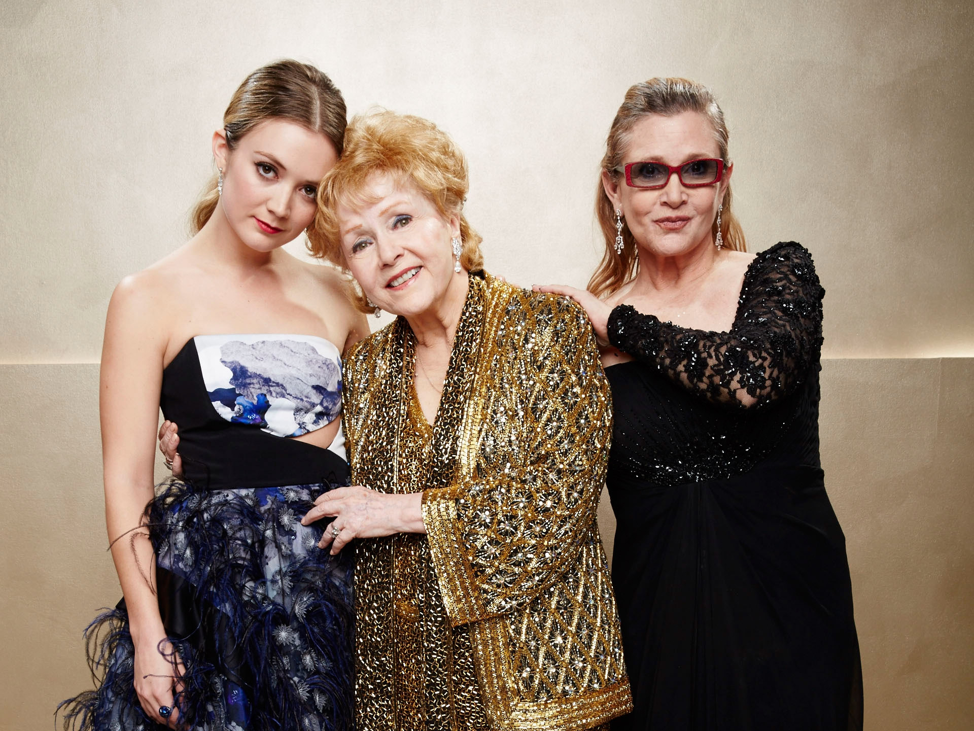 Billie Lourd's tribute to Carrie Fisher and Debbie Reynolds