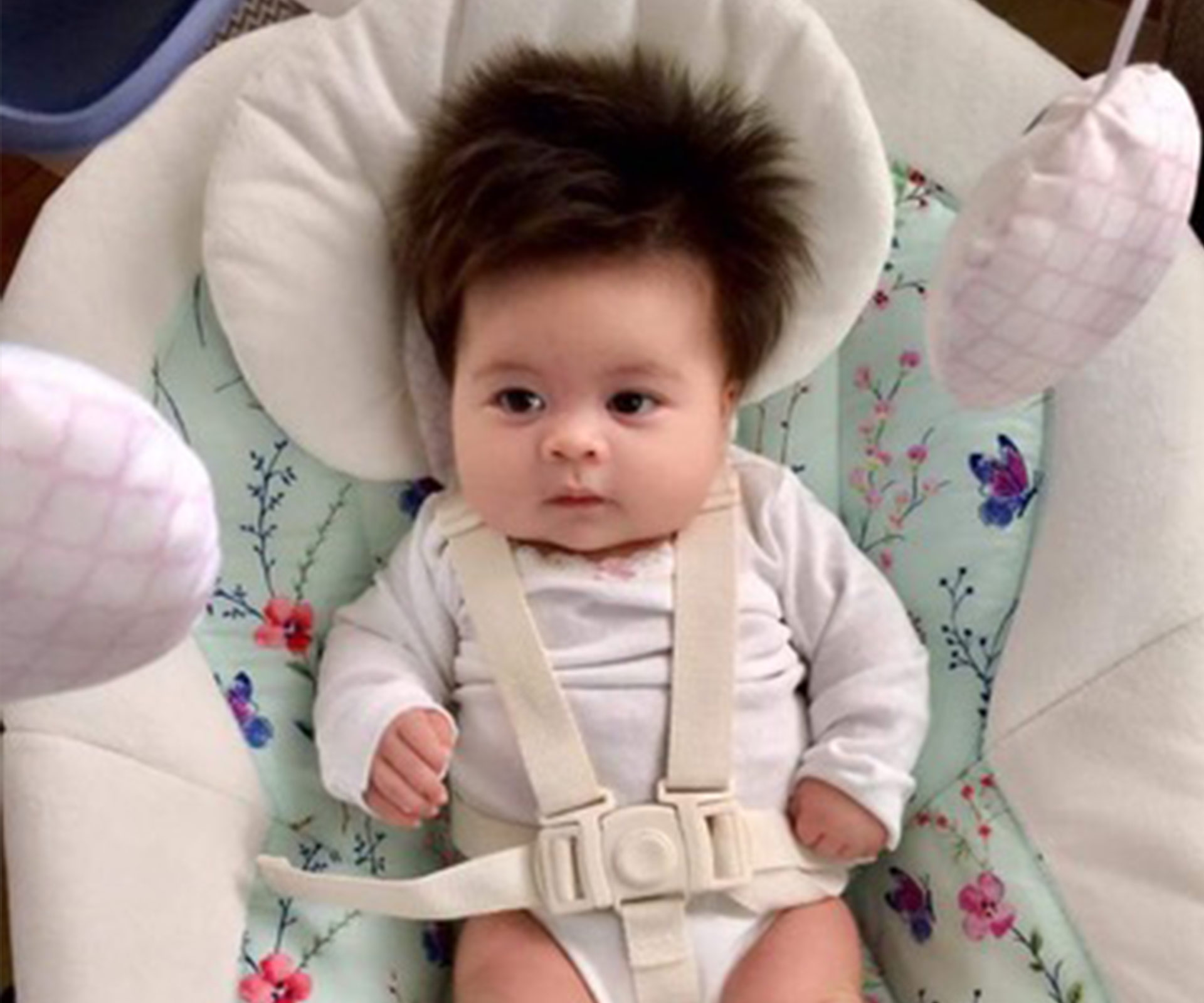 Babies who were born with SO MUCH hair