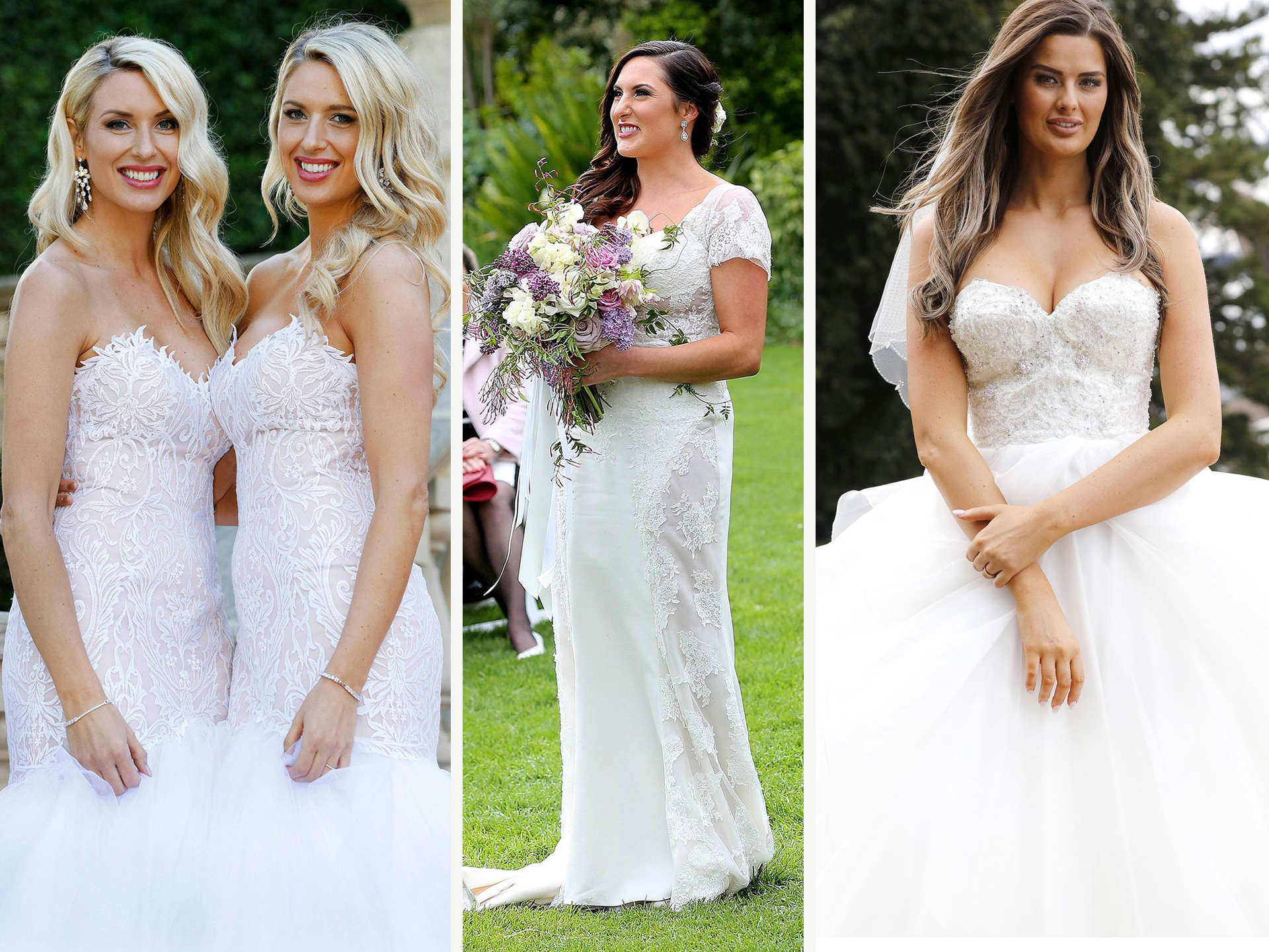 Married at First Sight Australia wedding dresses
