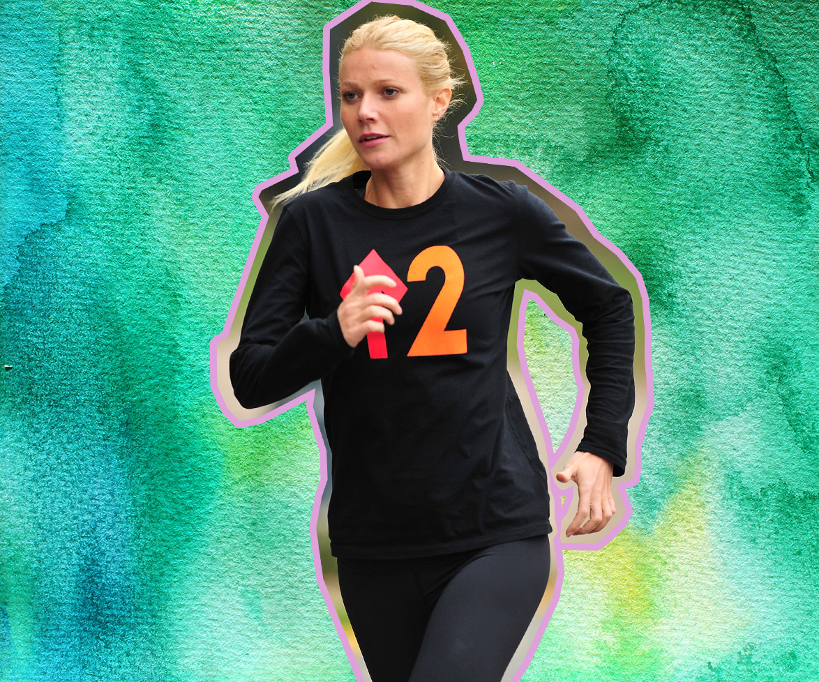 Gwyneth Paltrow running