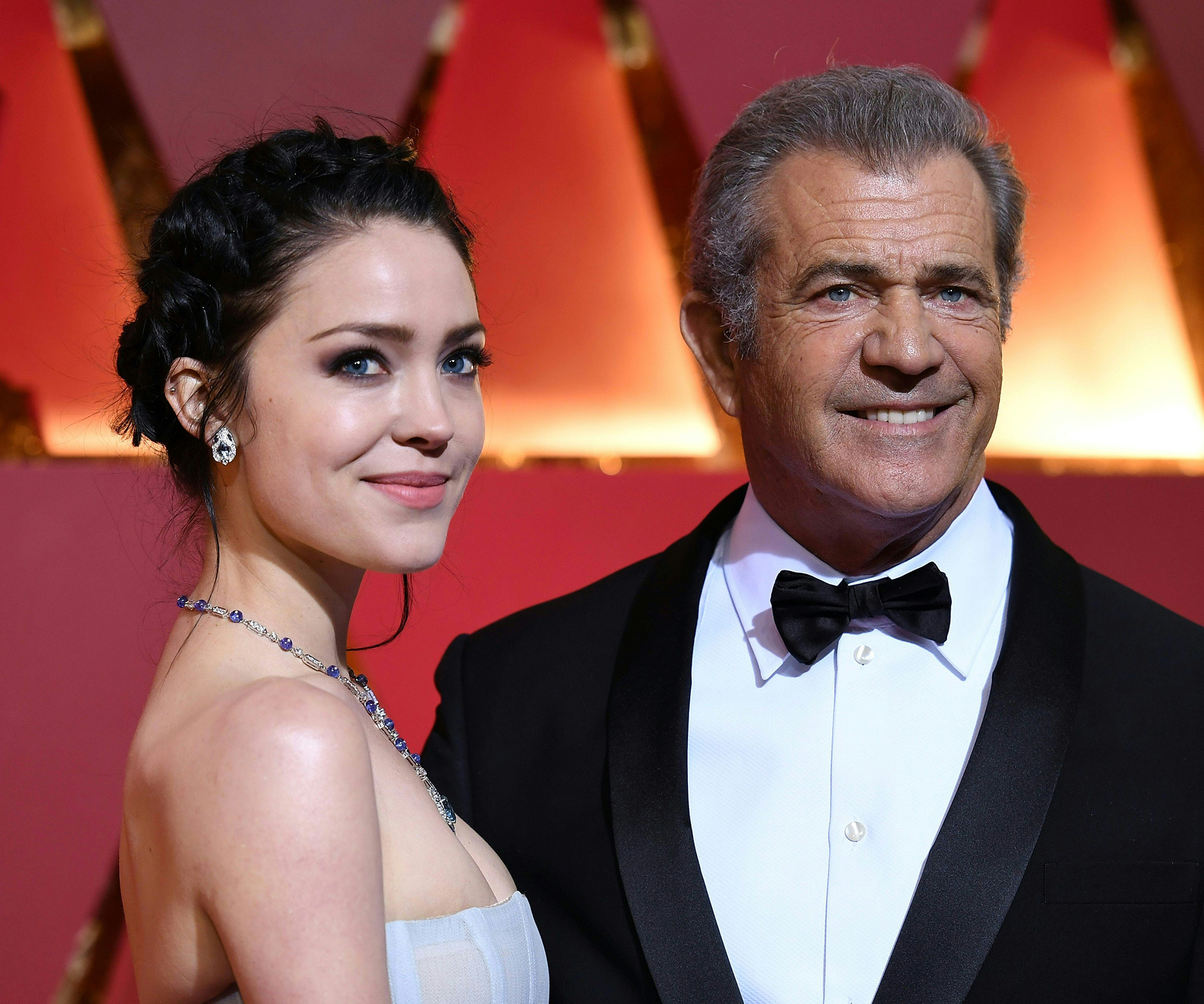 Mel Gibson shares first look at suited-up baby Lars