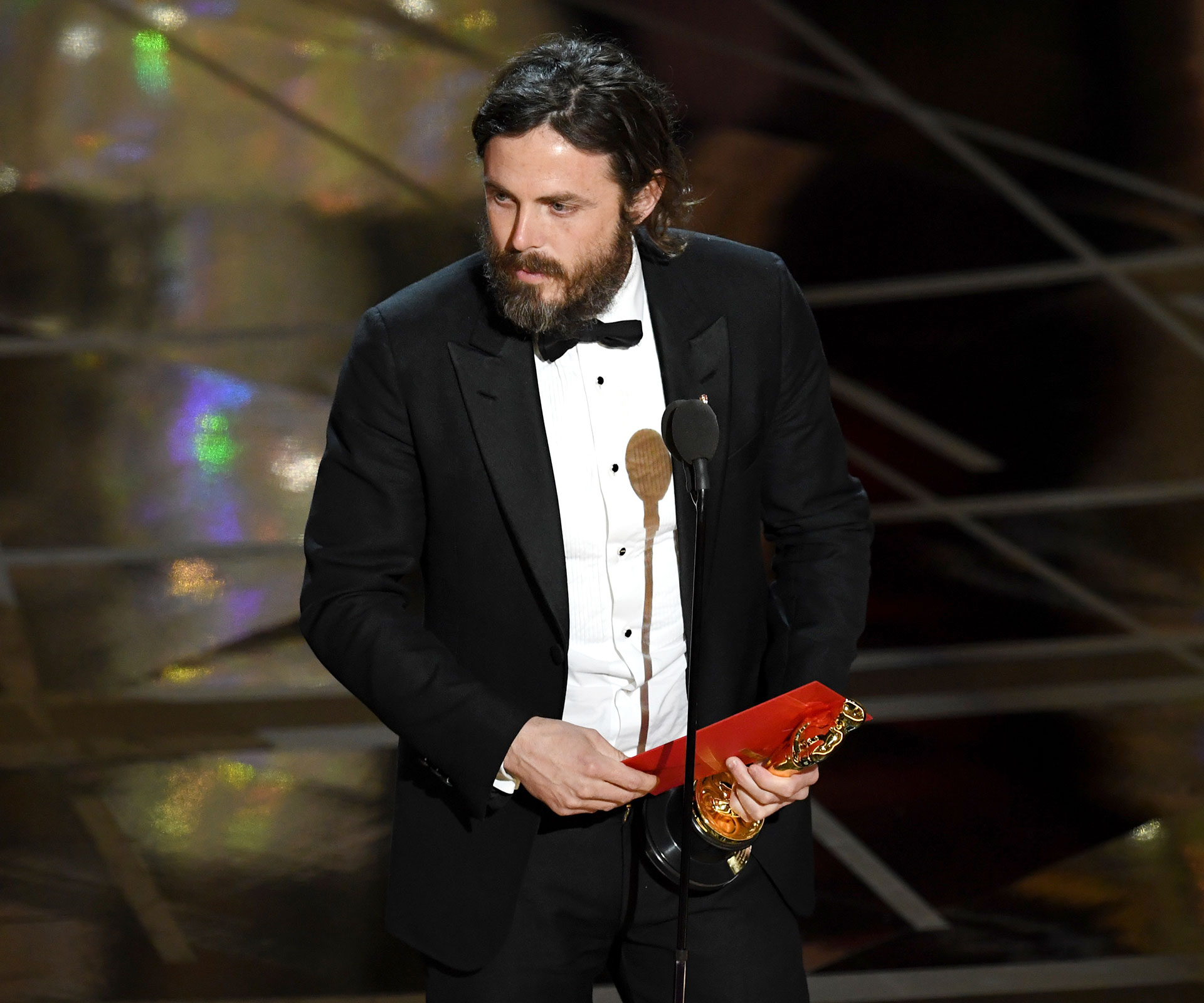 Casey Affleck wins Best Actor at the 2017 Oscars