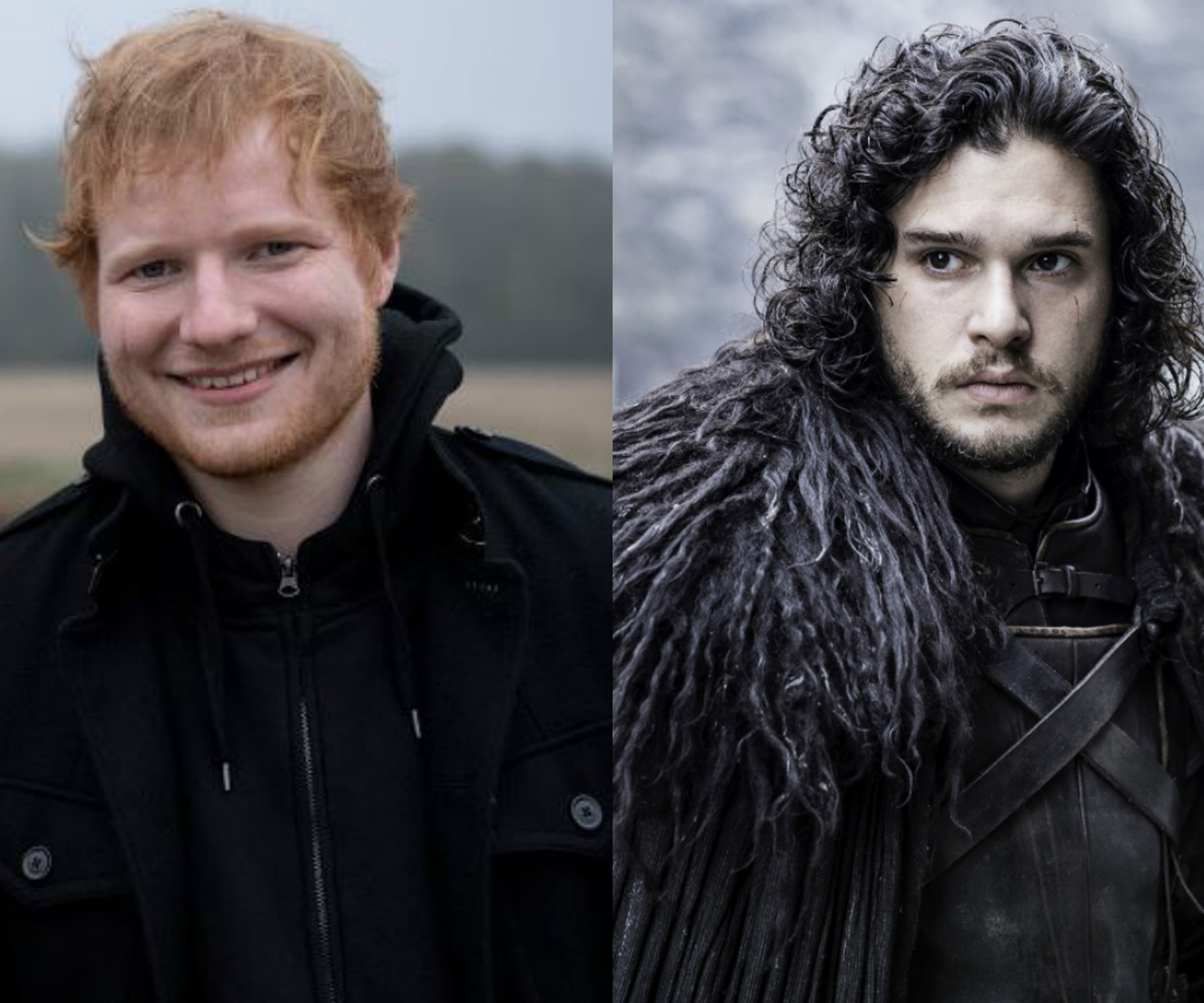 Ed Sheeran, Jon Snow, Game of Thrones