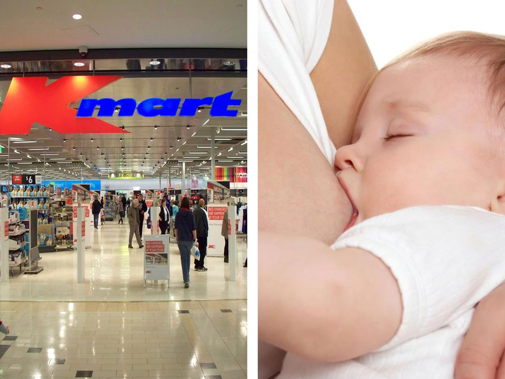 Cairns Kmart store faces ‘flash mob’ protest over breastfeeding discrimination