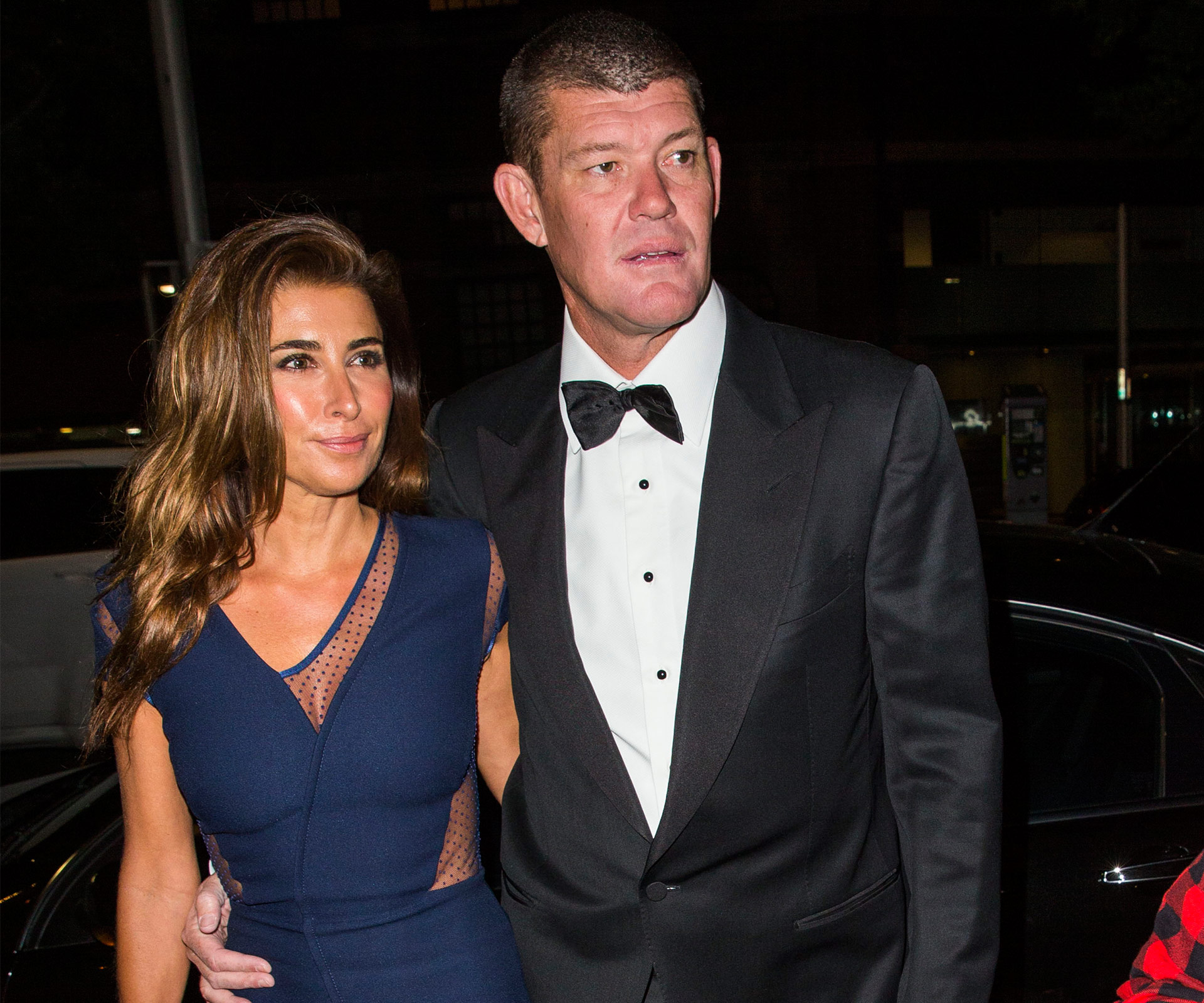 Jodhi Meares and James Packer
