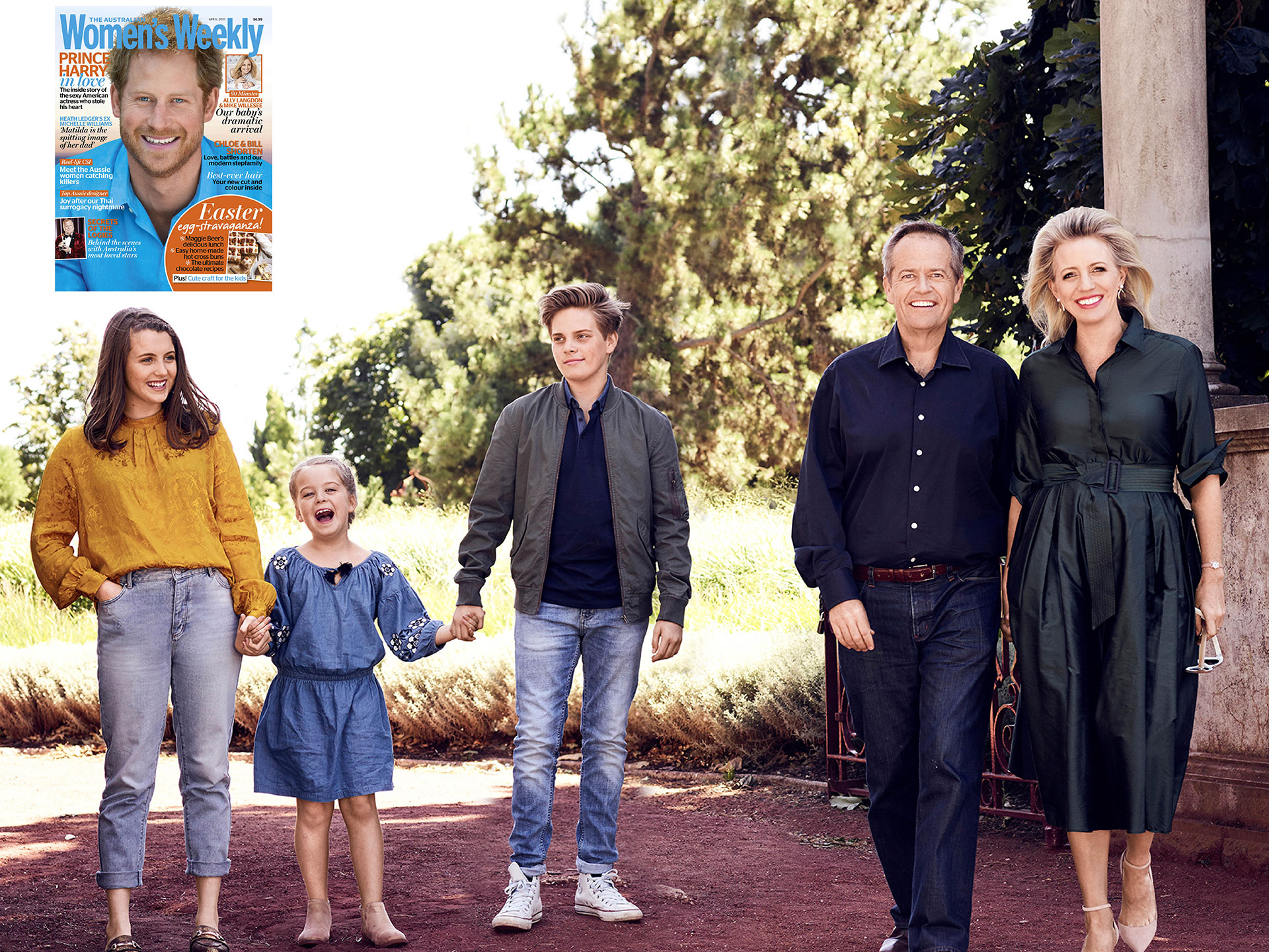 Bill and Chloe Shorten reveal the ups and downs of a blended family