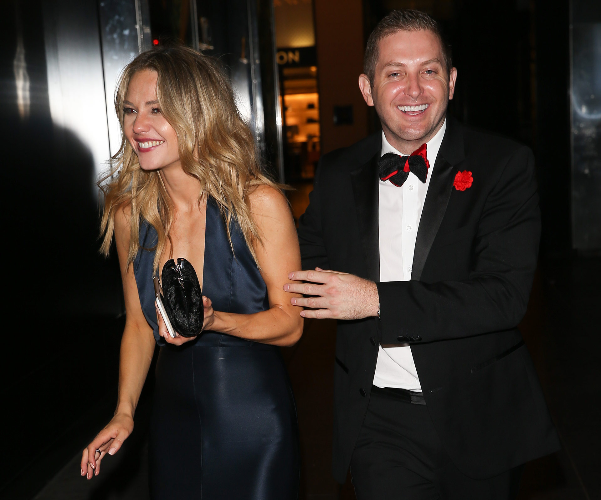 Sam Frost and John Caldwell