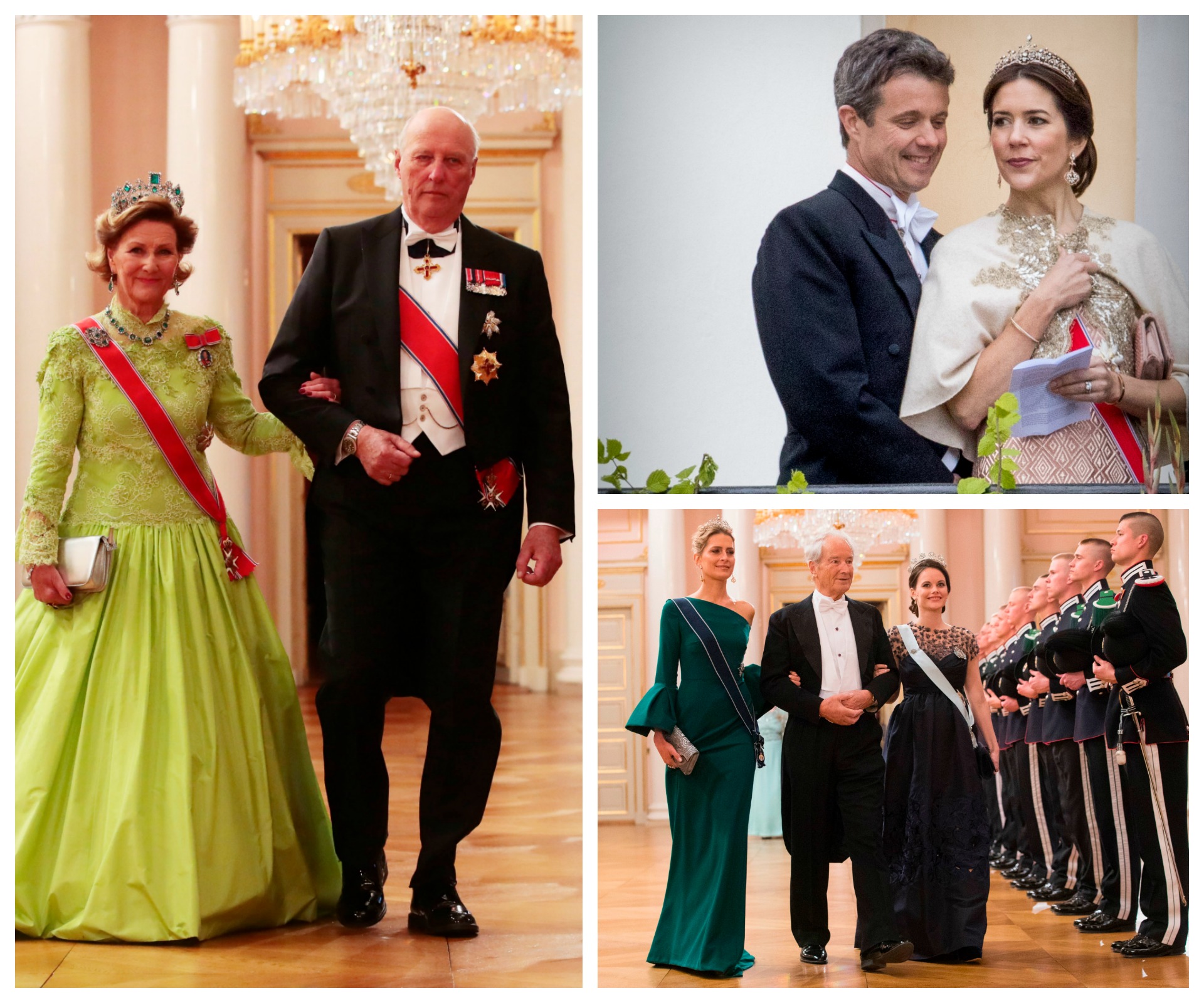 Norway’s King Harald and Queen Sonja celebrate their birthdays with a dazzling array of royals