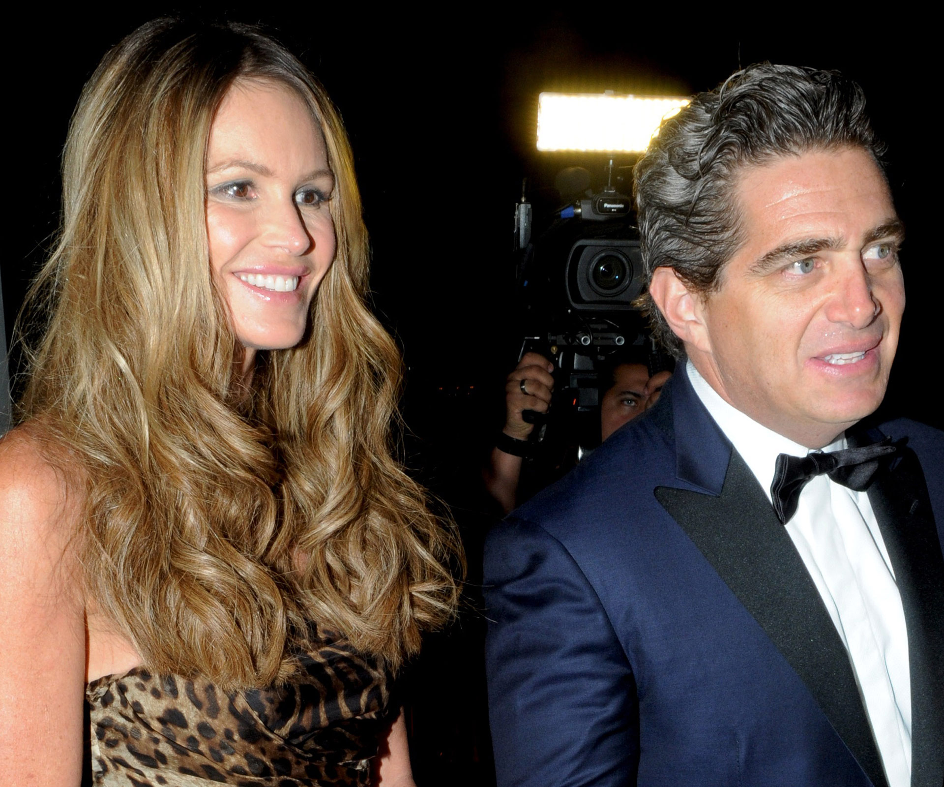 Elle Macpherson and Jeff Soffer