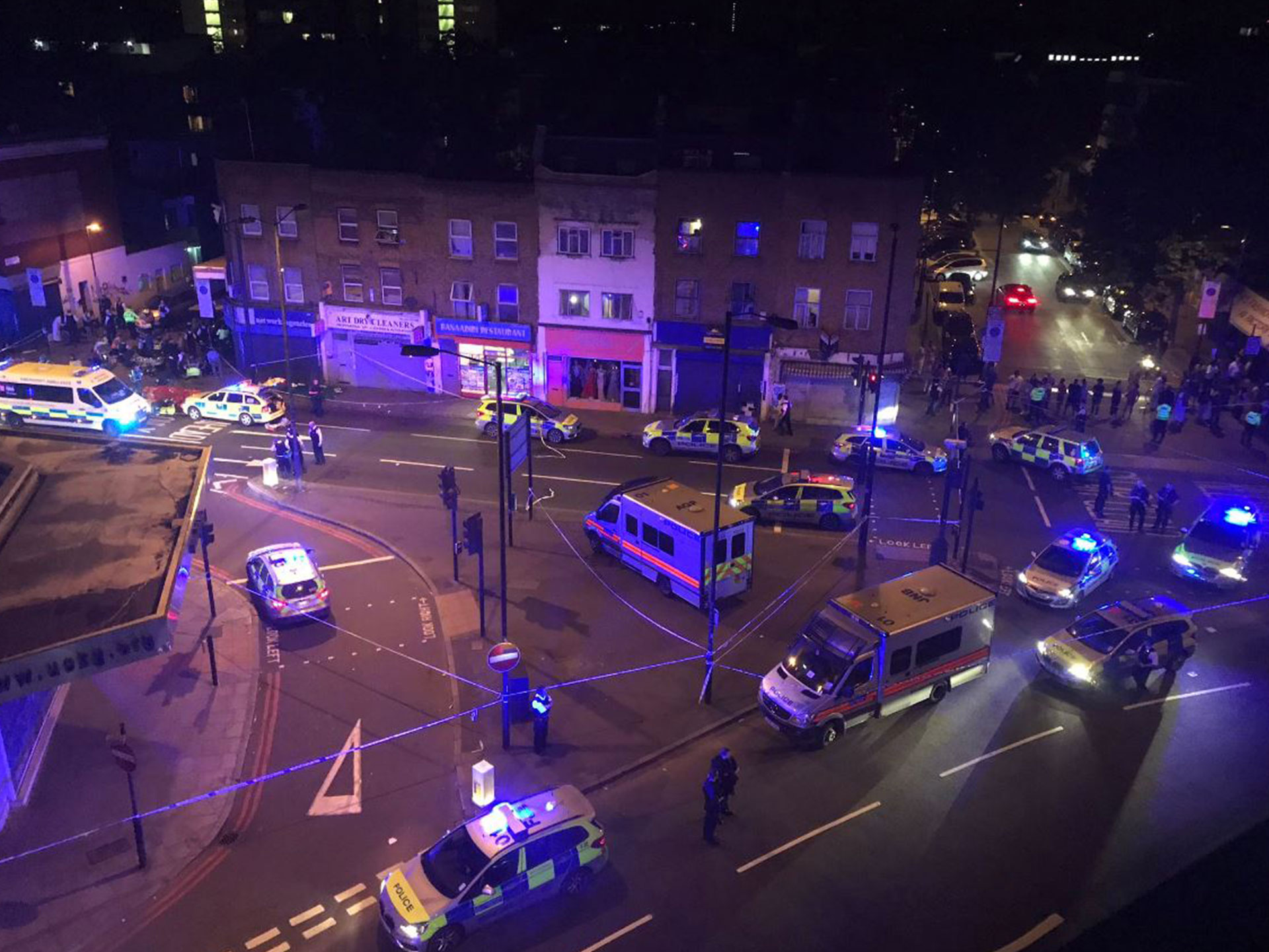 Latest London tragedy: van “mows down 10 pedestrians” near mosque
