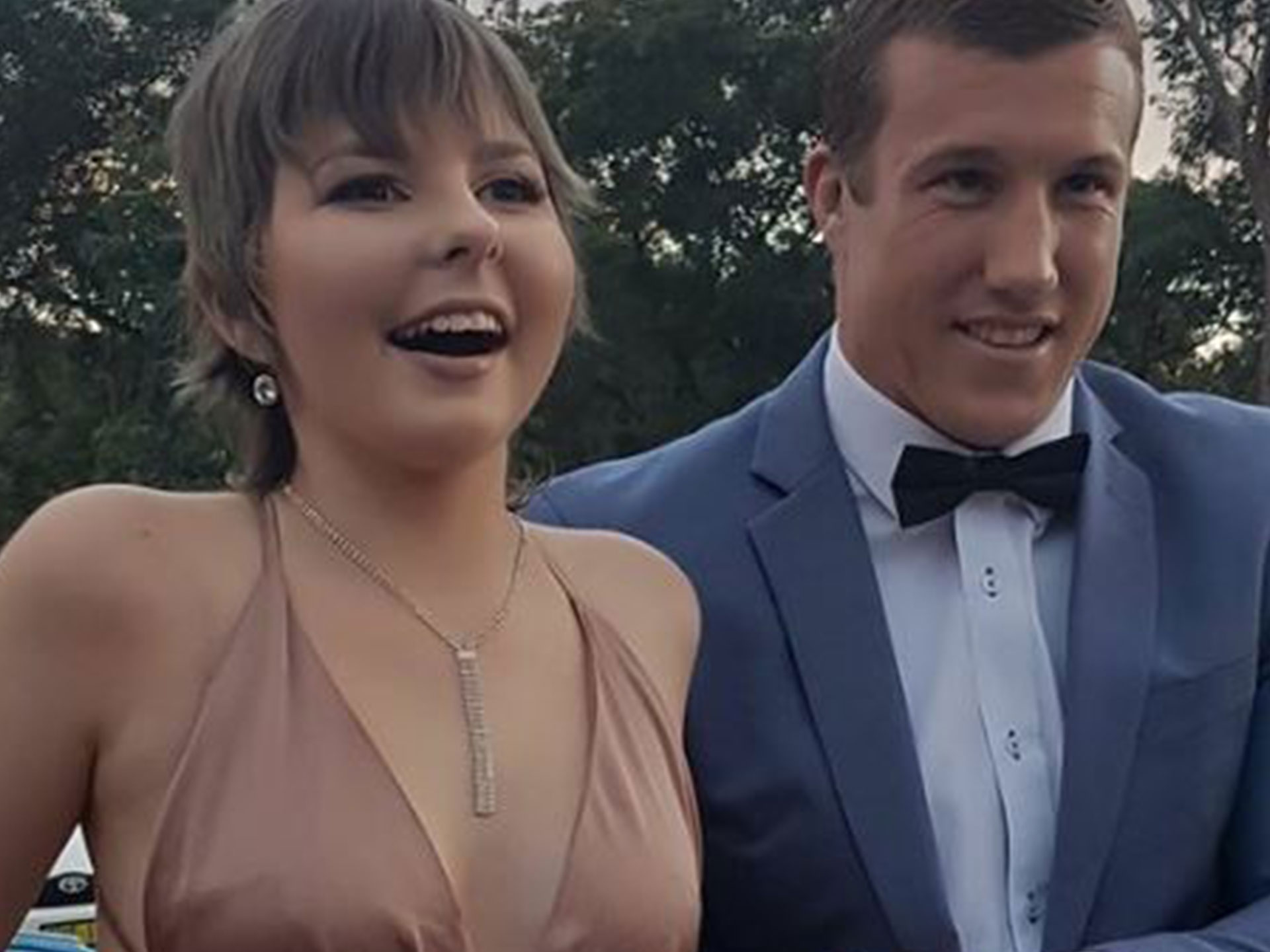NRL player melts heart by escorting a terminally ill teenager to her formal
