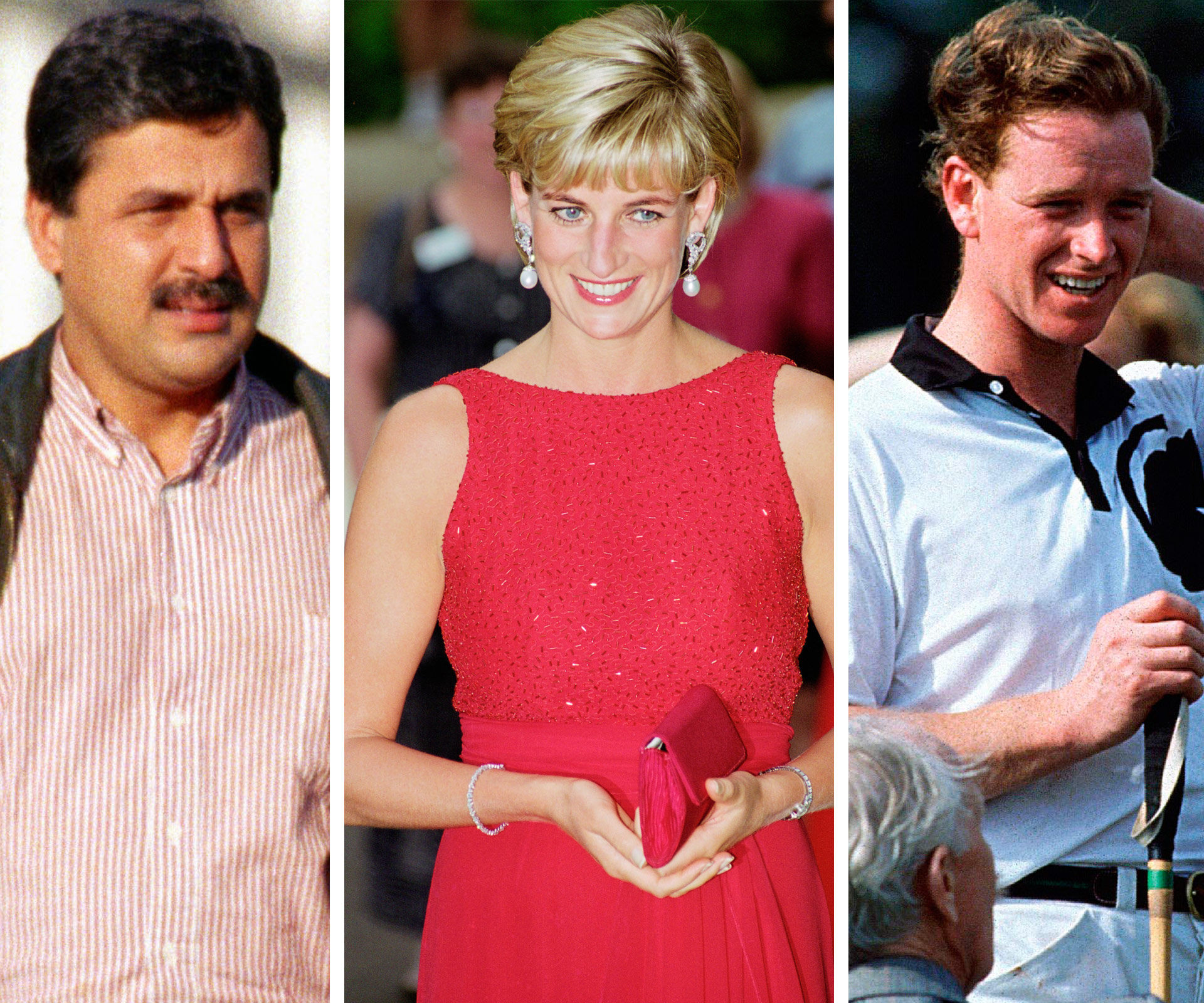 Hasnat Khan, Princess Diana, James Hewitt 