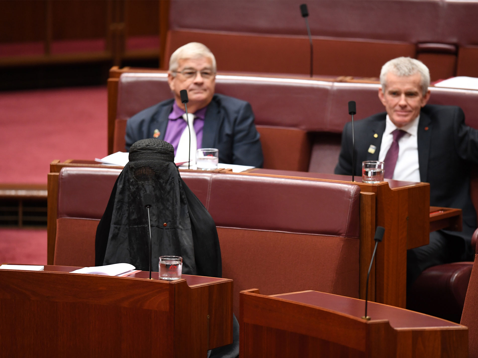 Pauline Hanson wants burqa ban question added to the same-sex marriage survey