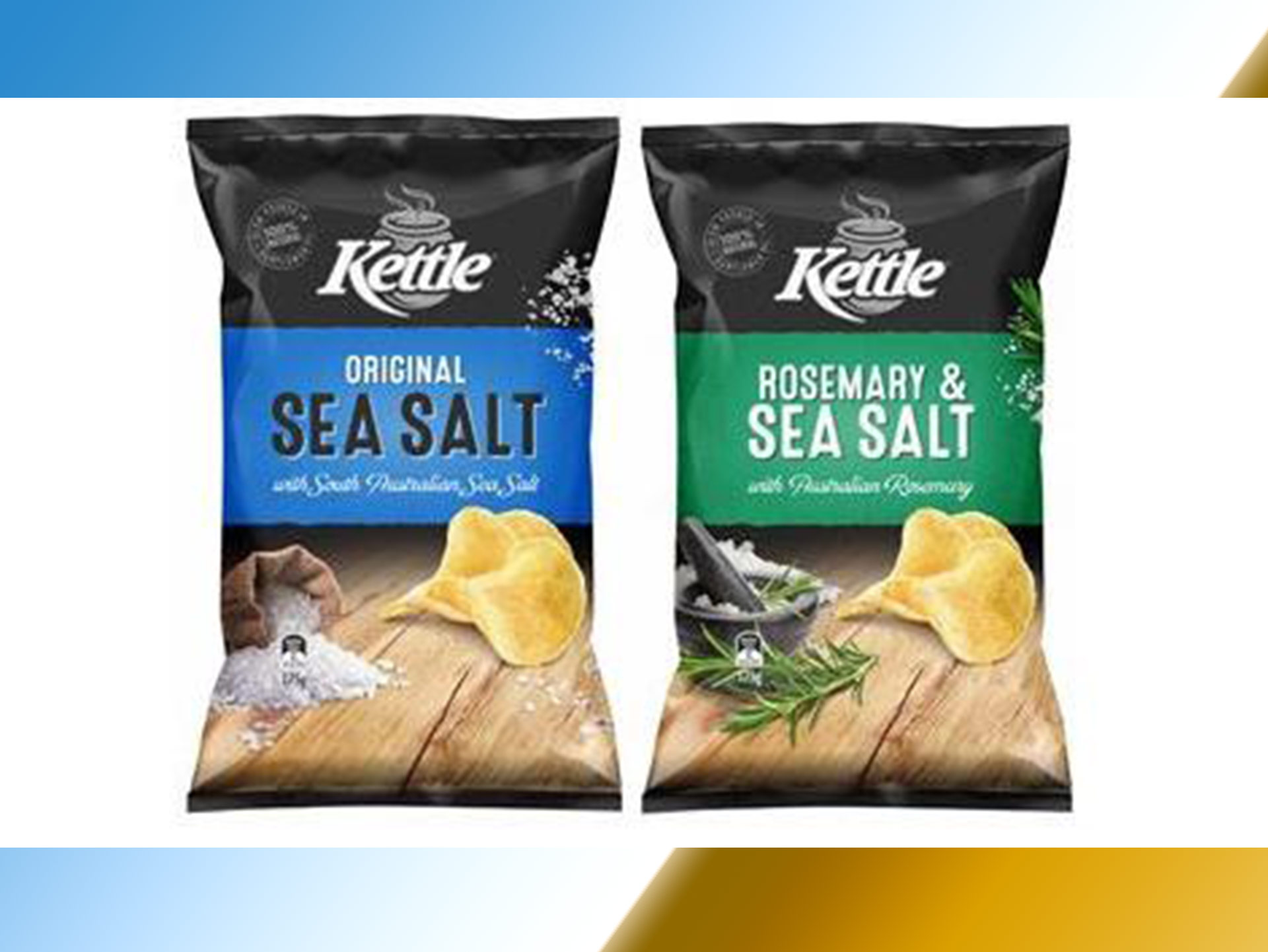 Sea Salt and Rosemary and Sea Salt flavoured Kettle Chips recalled in New South Wales