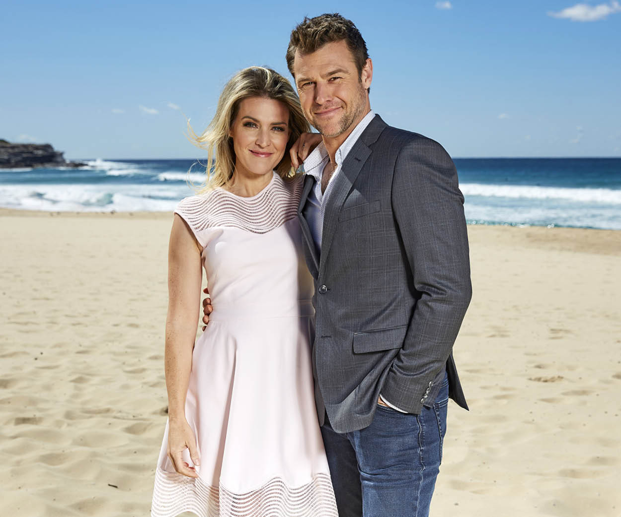 Rodger Corser and Jenni Baird