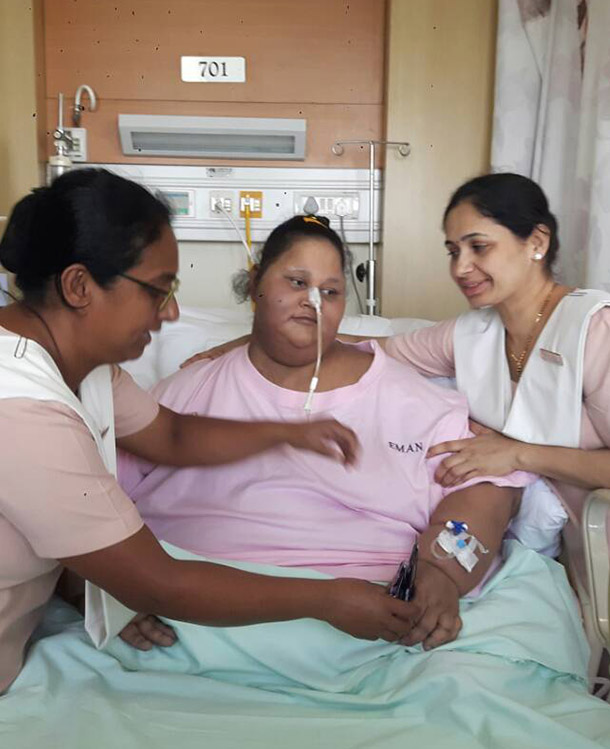 The “world’s heaviest woman” has passed away despite recently losing nearly 200kg