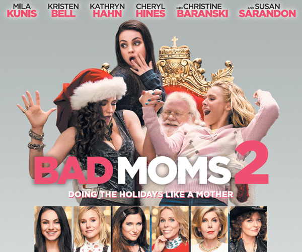 WIN! 1 of 65 double passes to see Bad Moms 2