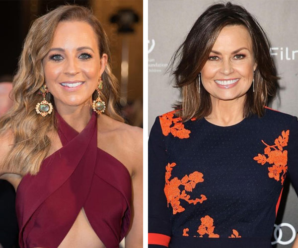 Carrie Bickmore and Lisa Wilkinson 