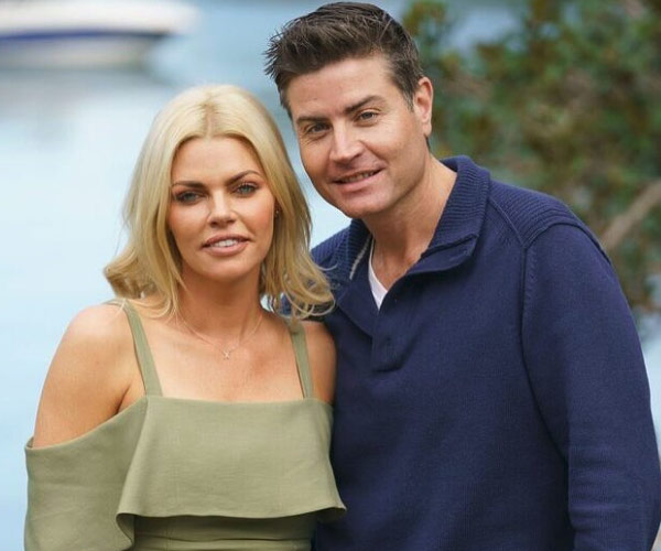 Sophie Monk and Stu Laundy