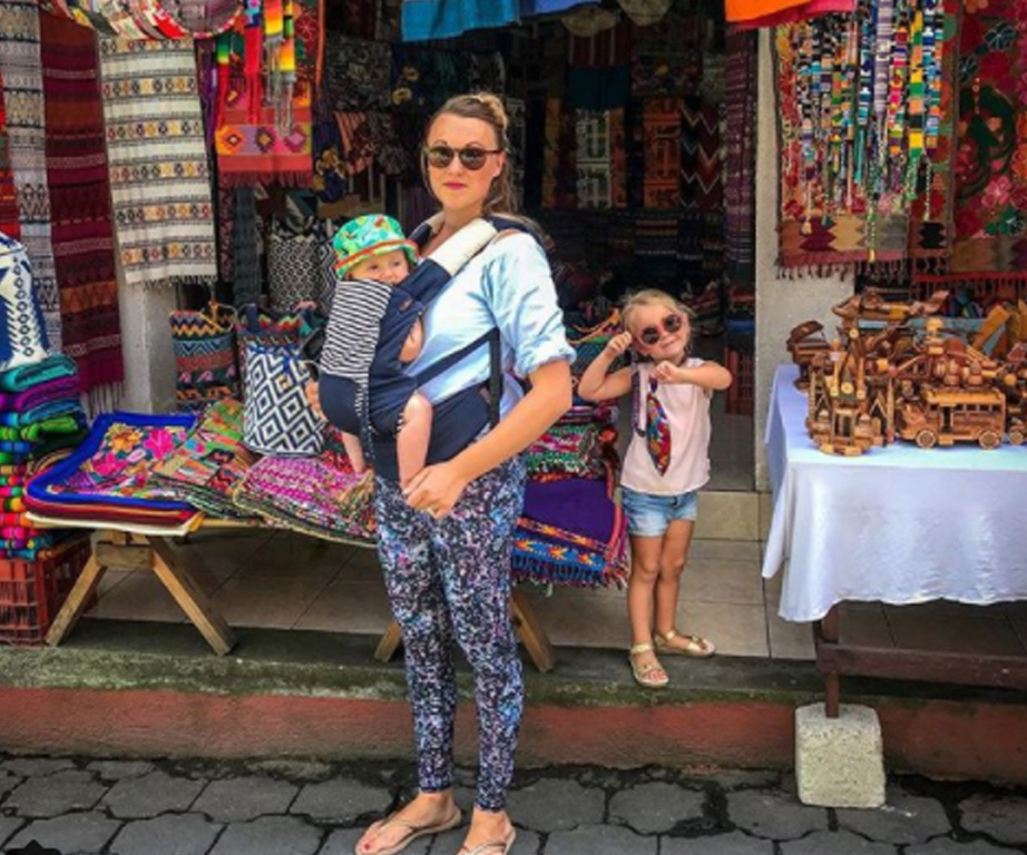 Mum uses maternity leave to travel the world with a newborn and 3-year-old in tow