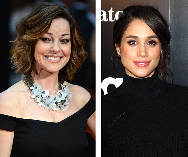 Ruthie Henshall and Meghan Markle