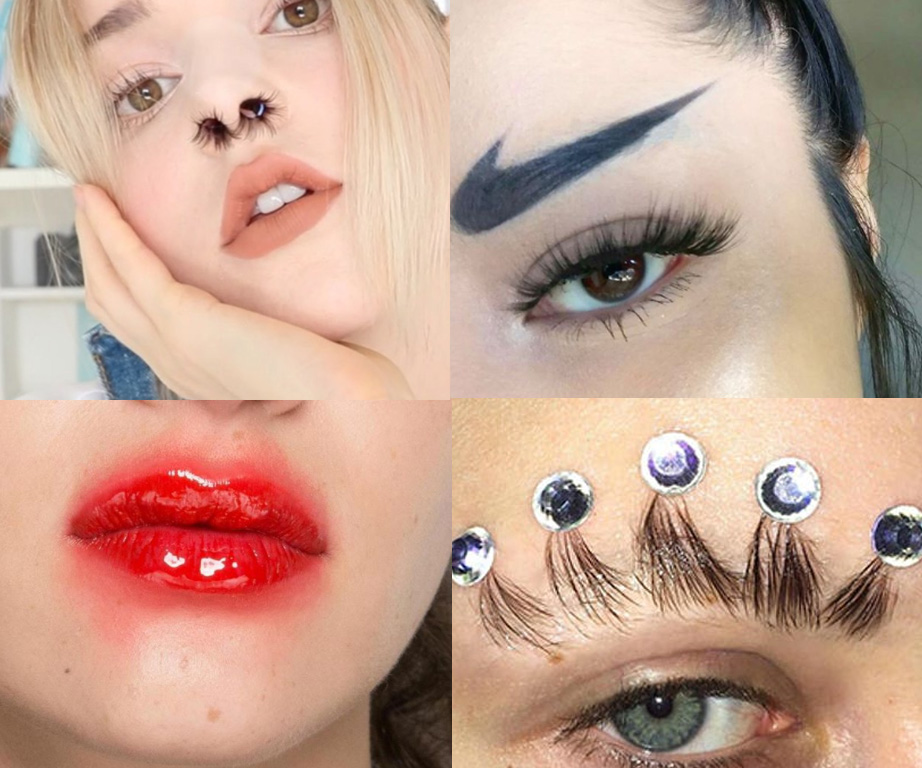 From pimple-popping nail art to HAIRY fingernails, these are the best WORST make-up trends on the internet