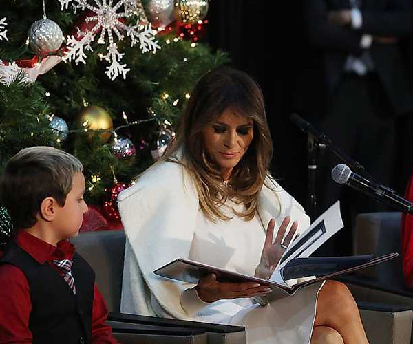 What Melania Trump wants for Christmas is actually really sad