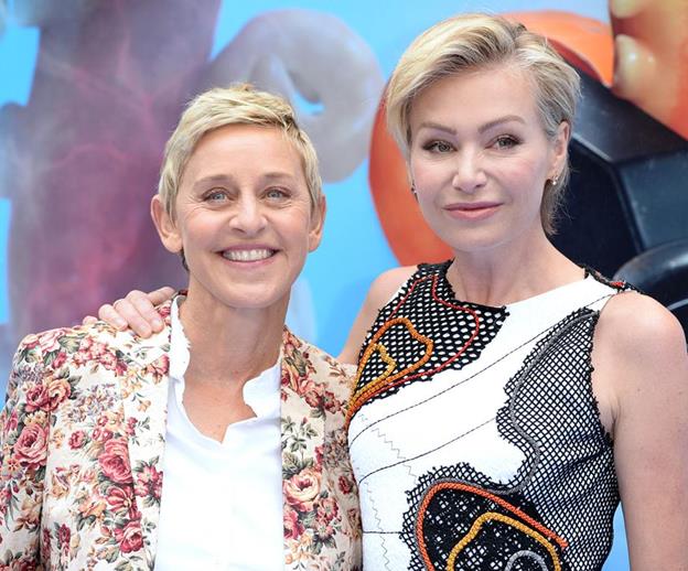 California wildfires force Ellen DeGeneres and Portia de Rossi to evacuate their home