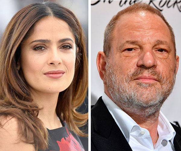 Harvey Weinstein allegedly threatened to kill Salma Hayek for rejecting his advances