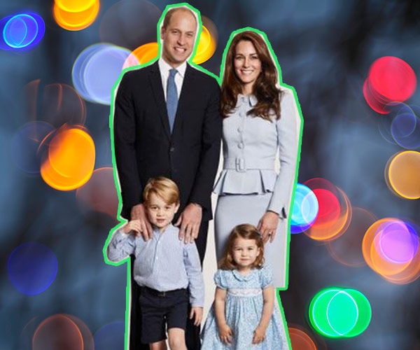 Prince William, Duchess Catherine, Princess Charlotte, Prince George