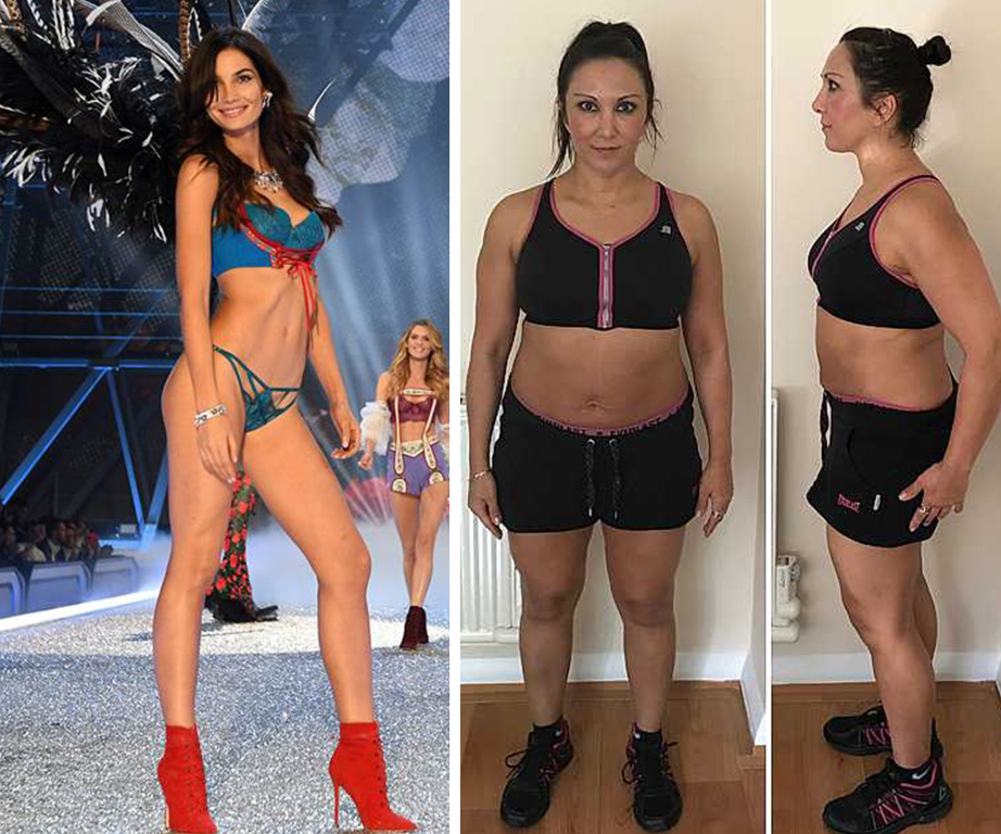 Can a normal mum get in shape like a Victoria’s Secret model? We tried…