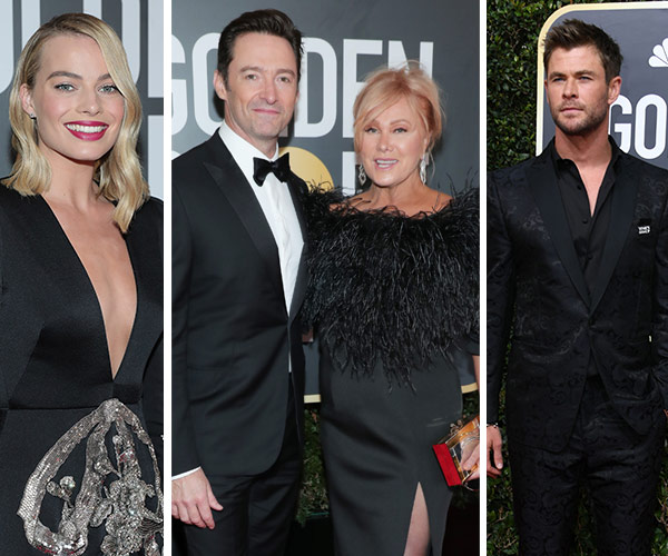 Aussies are taking over the Golden Globes red carpet