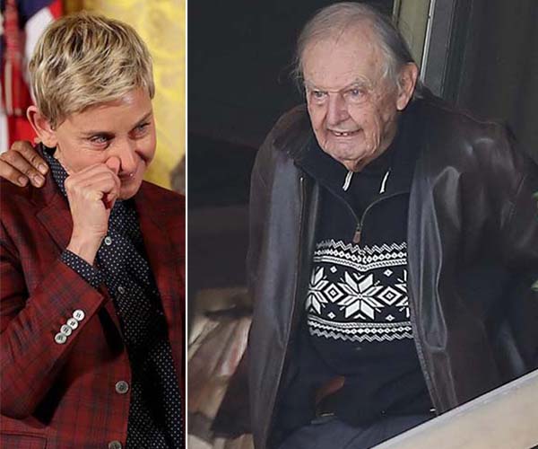 Ellen DeGeneres shares heartfelt tribute for her 92-year-old father who passed away this week