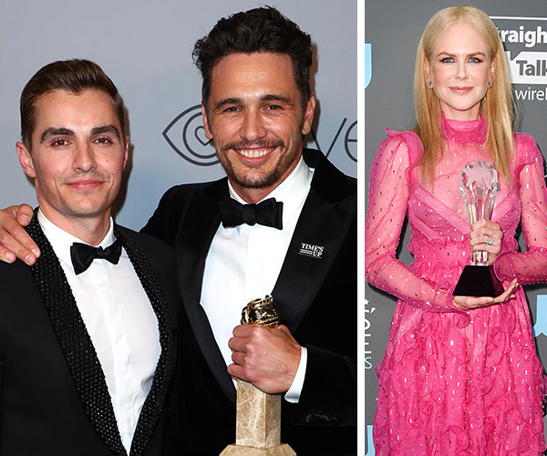 James Franco wins best actor but skips award ceremony amidst sexual assault allegations