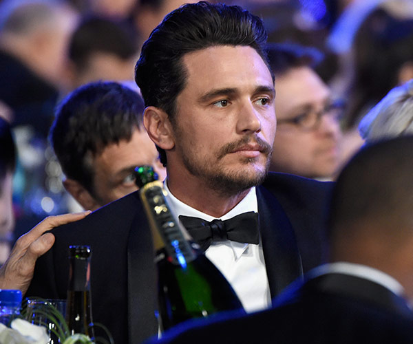 James Franco wears solemn expression at 2018 SAG Awards in light of sexual misconduct allegations