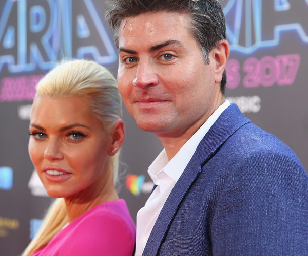 Stu Laundy and Sophie Monk