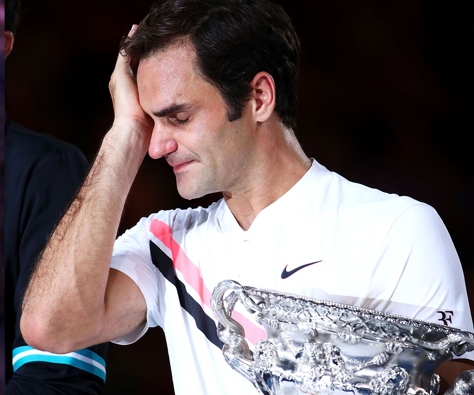 Why Roger Federer cried at the Australian Open