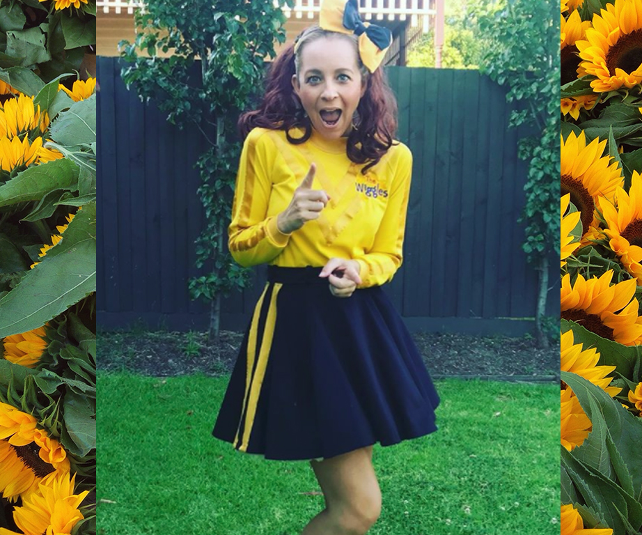 Why Carrie Bickmore (dressed up as a Wiggle) is #mumgoals