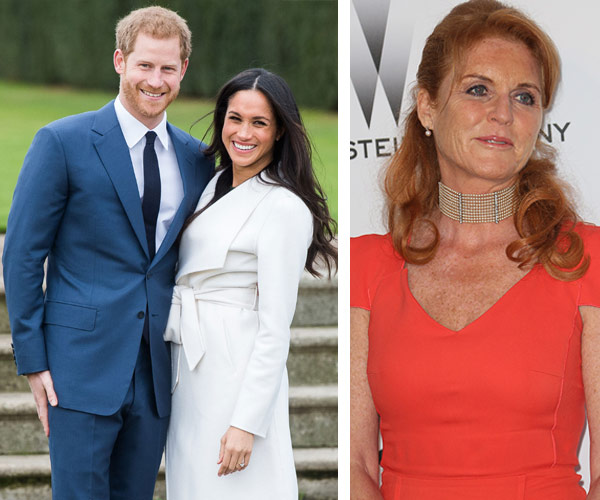 Prince Harry and Meghan Markle and Fergie