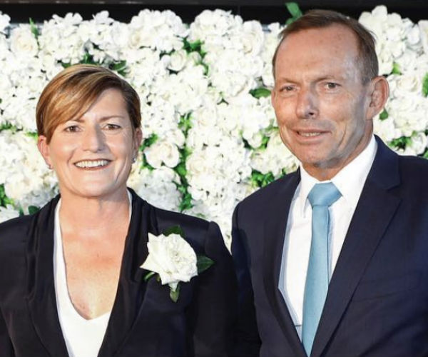 Christine Forster, Virginia Edwards, Tony Abbott 