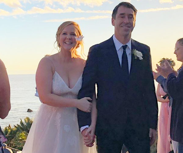 Surprise! Amy Schumer marries chef Chris Fischer after just three months of dating