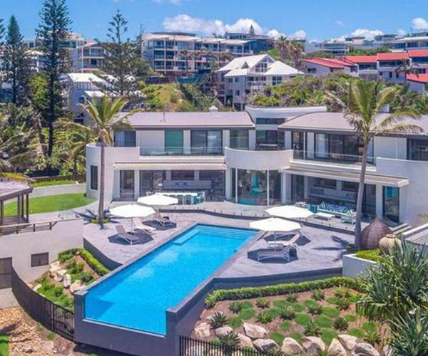 Take a look inside this $22m beachfront mansion  – the most expensive home sold this year