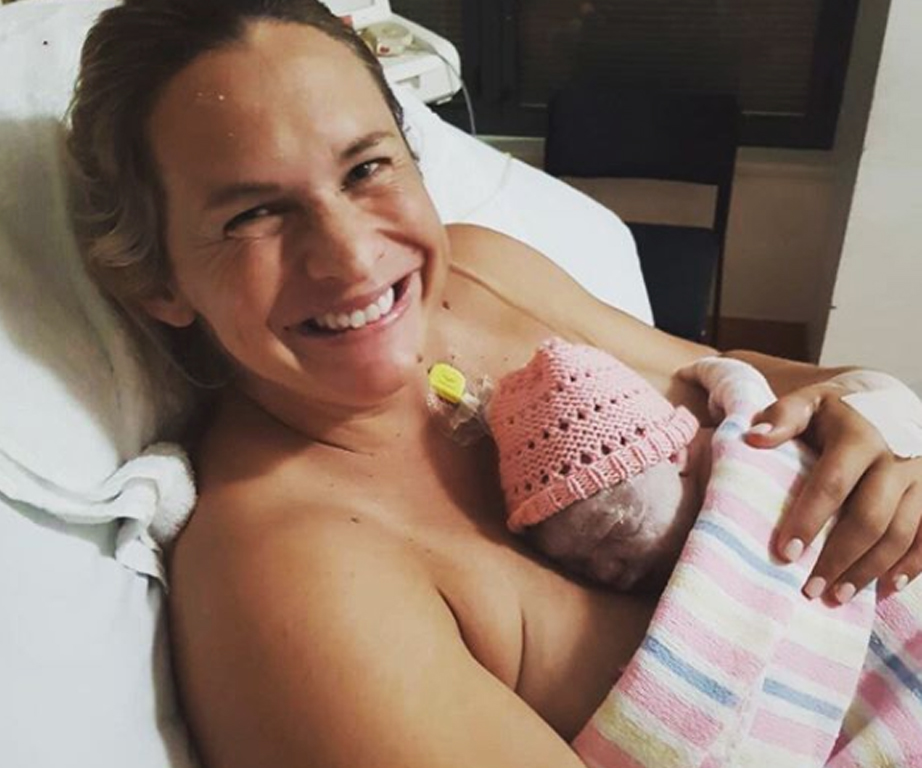 Libby Trickett announces “early” arrival of her little girl
