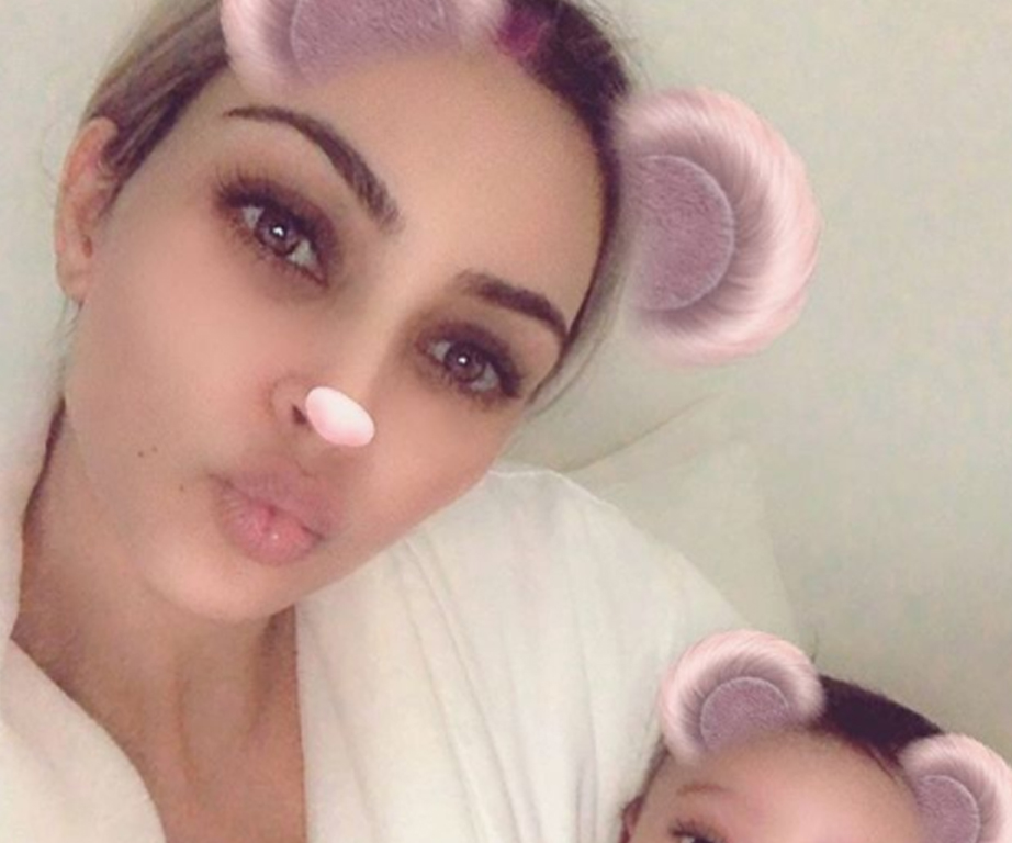 Kim Kardashian shares first photo of her third child, Chicago West
