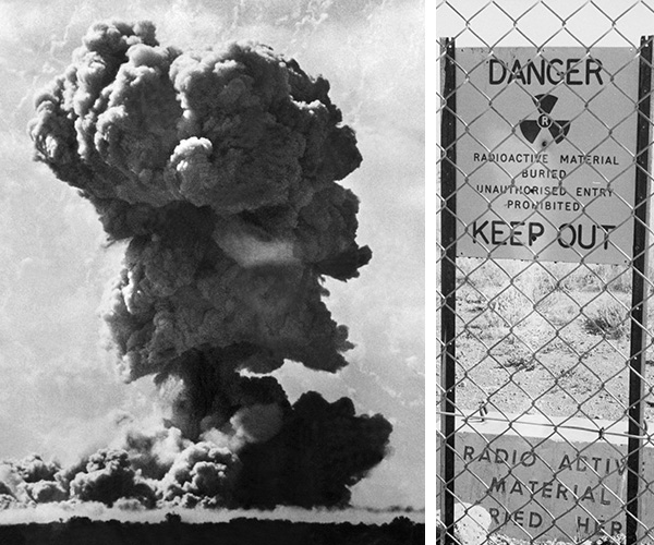 Nuclear weapon testing killed and blinded Aussies in our own backyard