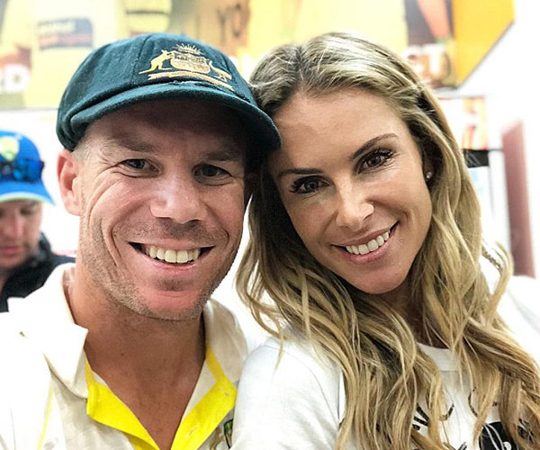 David Warner makes adorable tribute to Candice Warner after reports of fights defending her honour