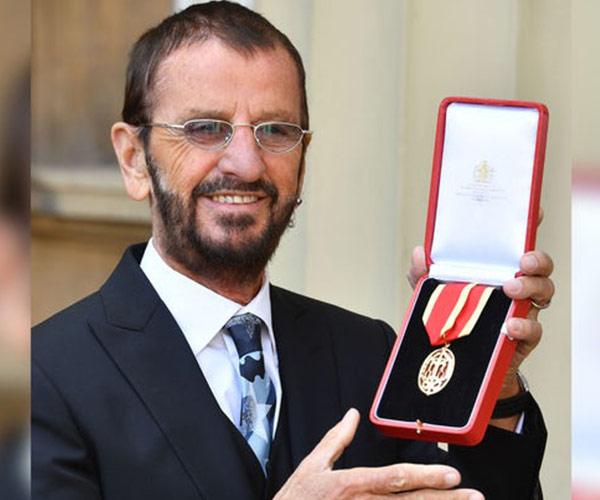 Introducing, SIR Ringo Starr!