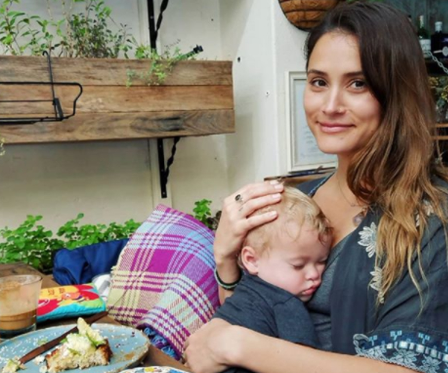 Former Neighbours star Natalie Hoflin ‘shamed’ for breastfeeding her 19-month-old son