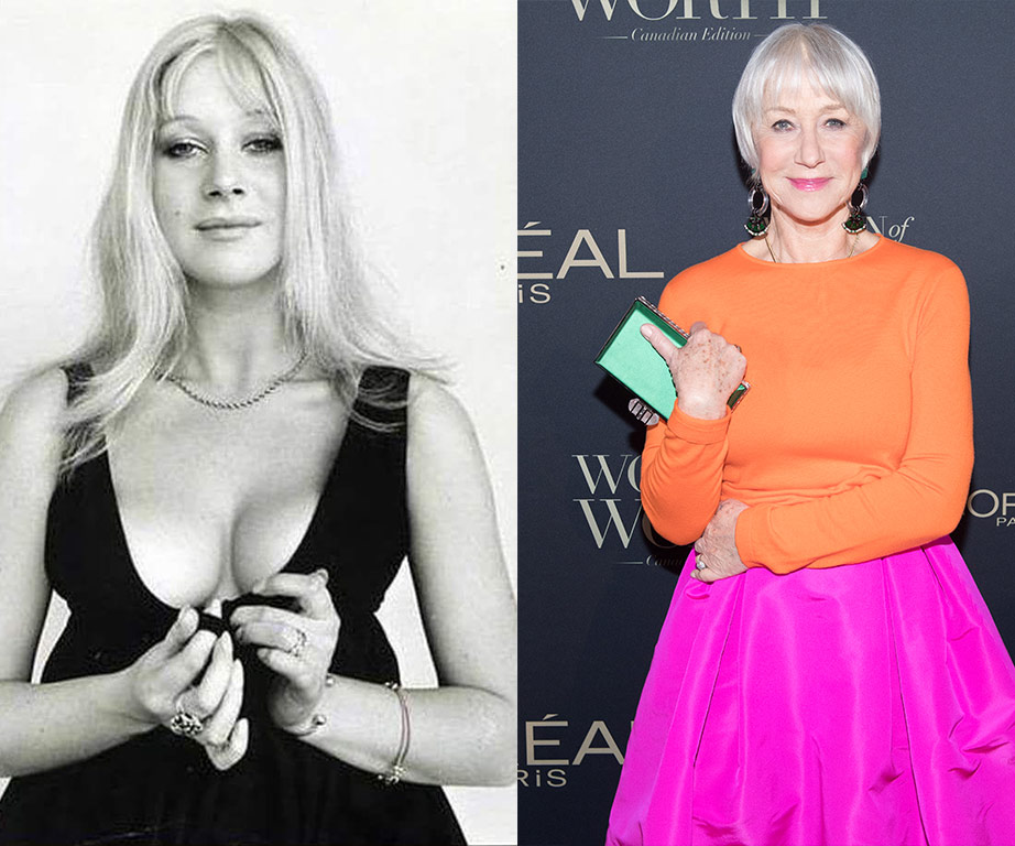 From the actresses in Matilda to Helen Mirren – who would have thought they’d grow up to look like this!?