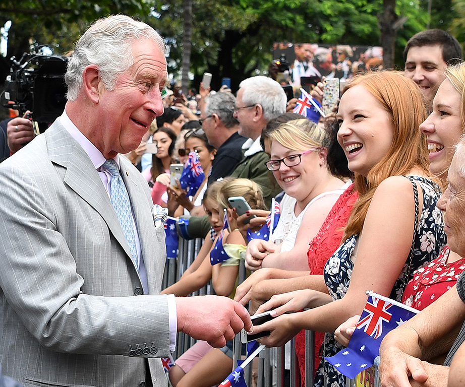 Prince Charles and Camilla's first day on tour in Queensland